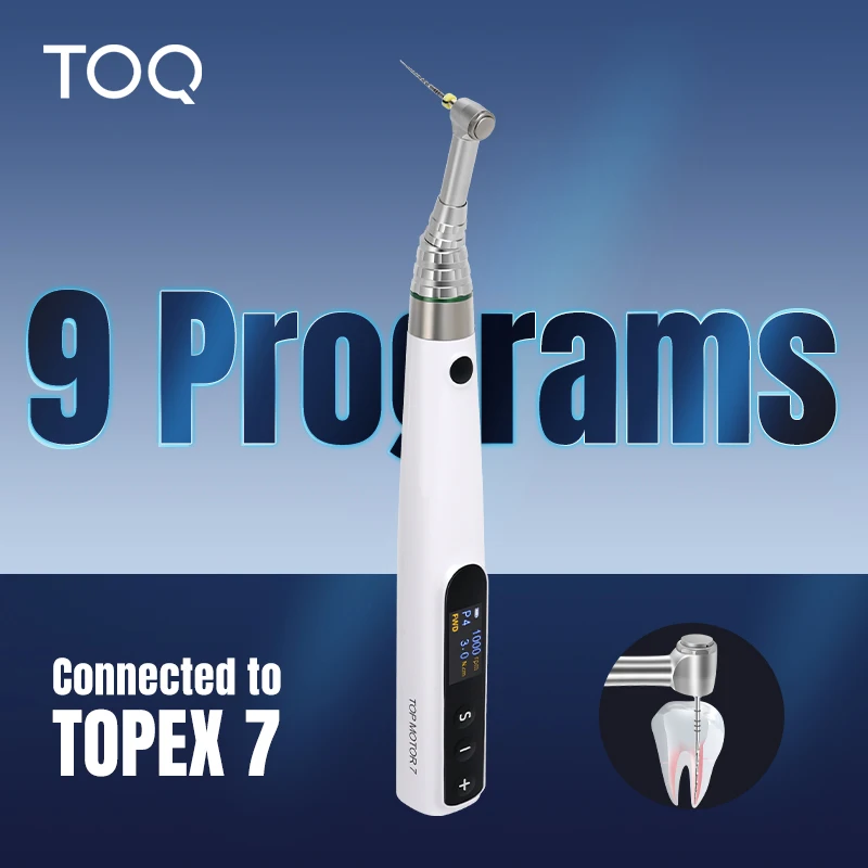 

Smart-Mini Dental Endo Motor 16:1 Contra-Angle 360° Rotation For Endodontics Treatment Dental Equipment