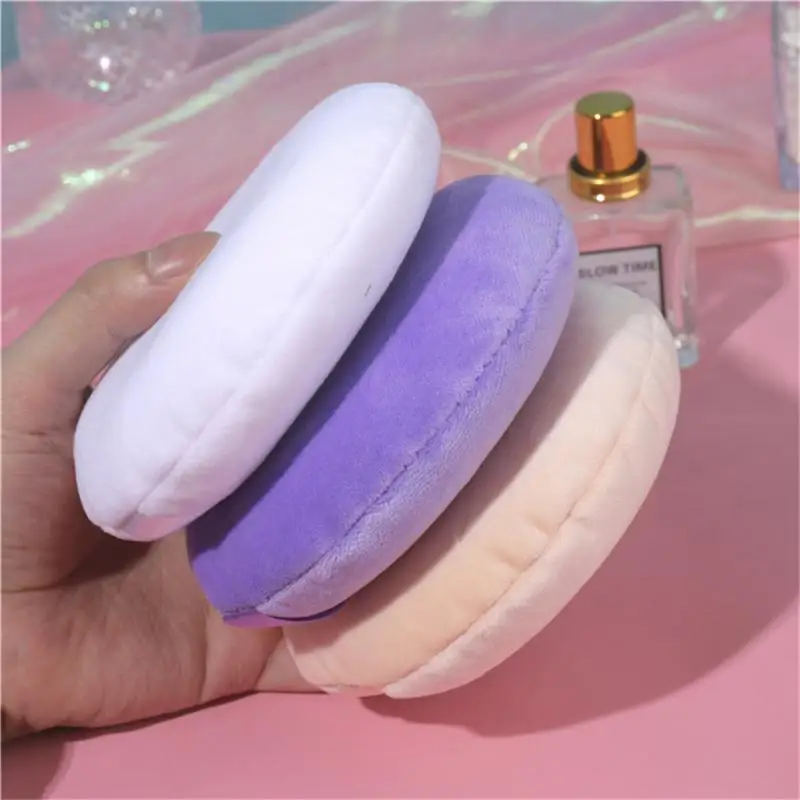 5/10 pz viso fondotinta in polvere soffio professionale forma rotonda portatile morbido soffio cosmetico trucco fondotinta spugna strumento di bellezza