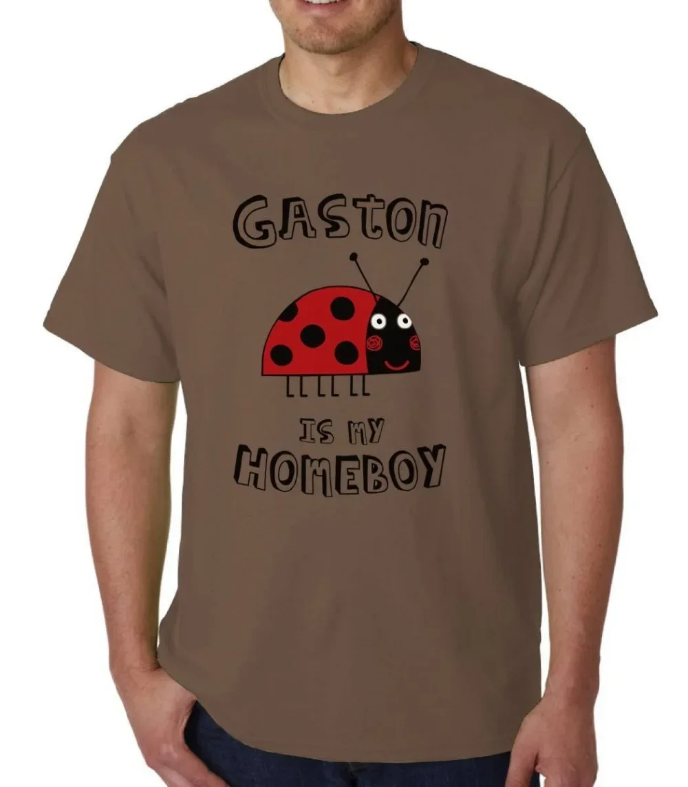 Fashion 100% Cotton Men Men T Shirt Tees Custom Gaston Is My Homeboy T-Shirt Kids Childrens Ladybird T Shirt Company
