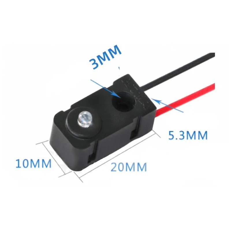 Infrared Through-Beam Switch (0–30 cm) – Split-Type Photoelectric Sensor Pair – Counting Module Photoelectric Switch