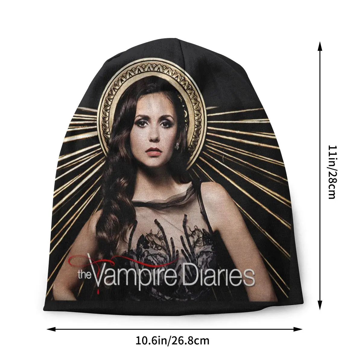 Custom Hip Hop Winter Warm Men Women Knitted Hat Unisex Adult The Vampire Diaries Skullies Beanies Caps TV Show Bonnet Hats