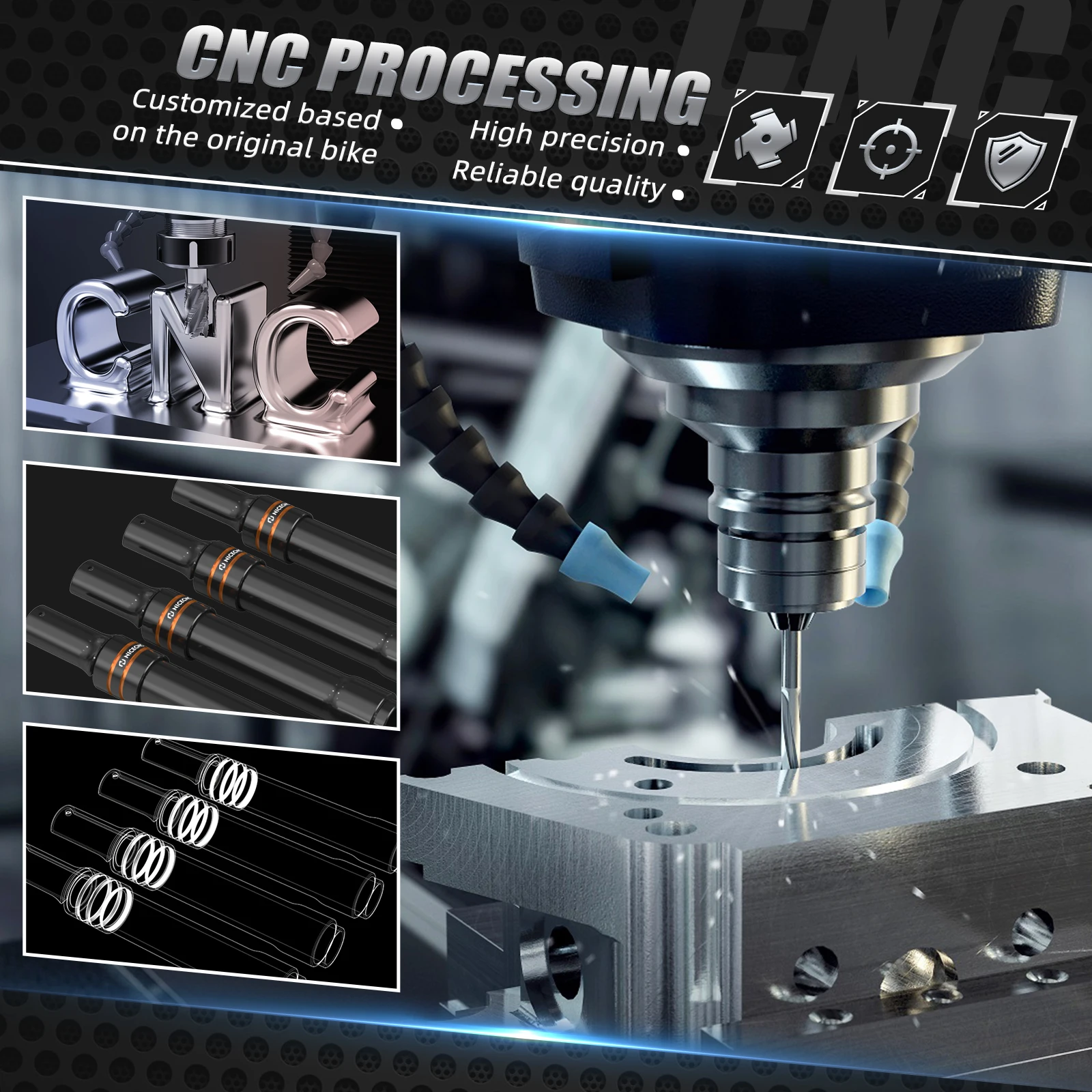 ل هارلي ستريت جلايد FLHX 2017-2024 غطاء دفع رود كينغ كلاسيك FLHRC 2017-2020 إليكترا جلايد فات بوي FLFBS 114 2018-2024 #3