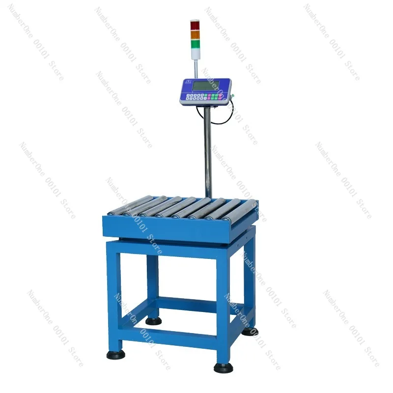 Assembly Line Roller Scale Electronic Weighing with Alarm Printing Unpowered Conveyor Sorting Scale for Checkweigher