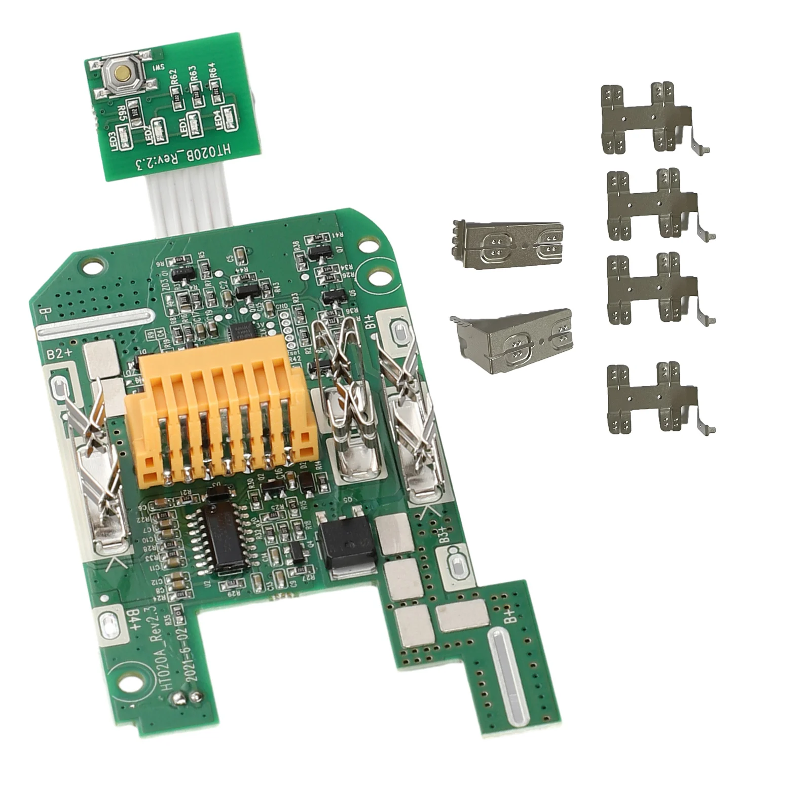 

Overvoltage and Undervoltage Protection PCB Circuit Board for 18V 3Ah Battery Compatible with Various Lithium Packs
