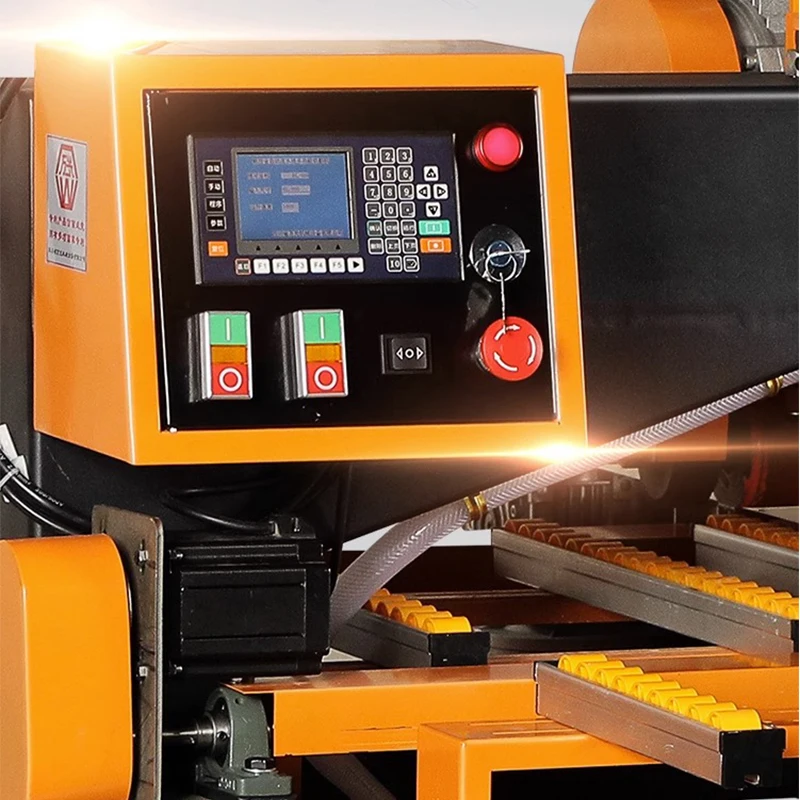 Máquina cortadora de azulejos cerámicos CNC multifunción de alta potencia totalmente automática de losa de roca biselado corte y processi por lotes de piedra