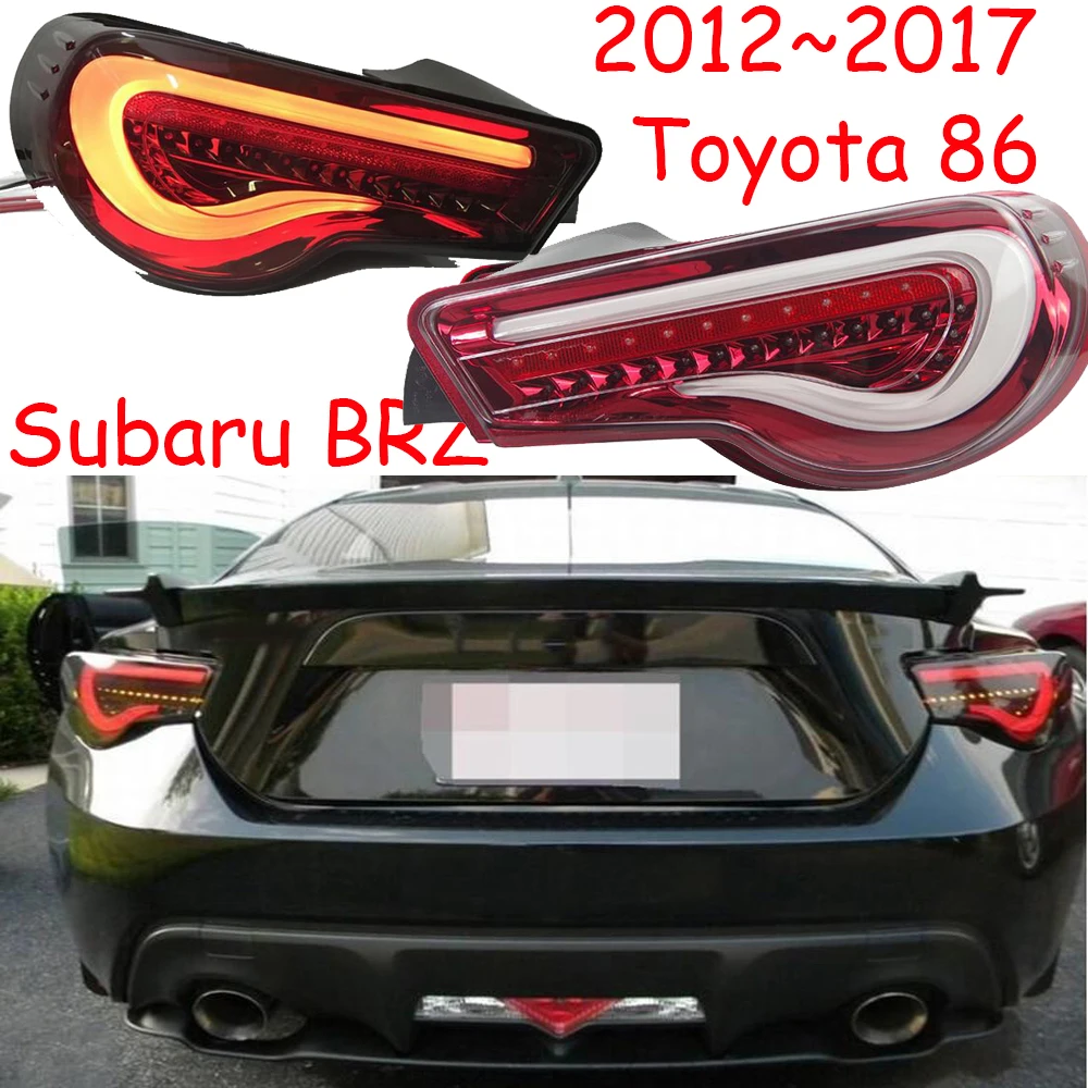 2pcs For Car Tail Lamp For Toyota 86 LED Taillight For 2012 2013 2014 2015 2016 For Subaru BRZ Taillamp Red Color