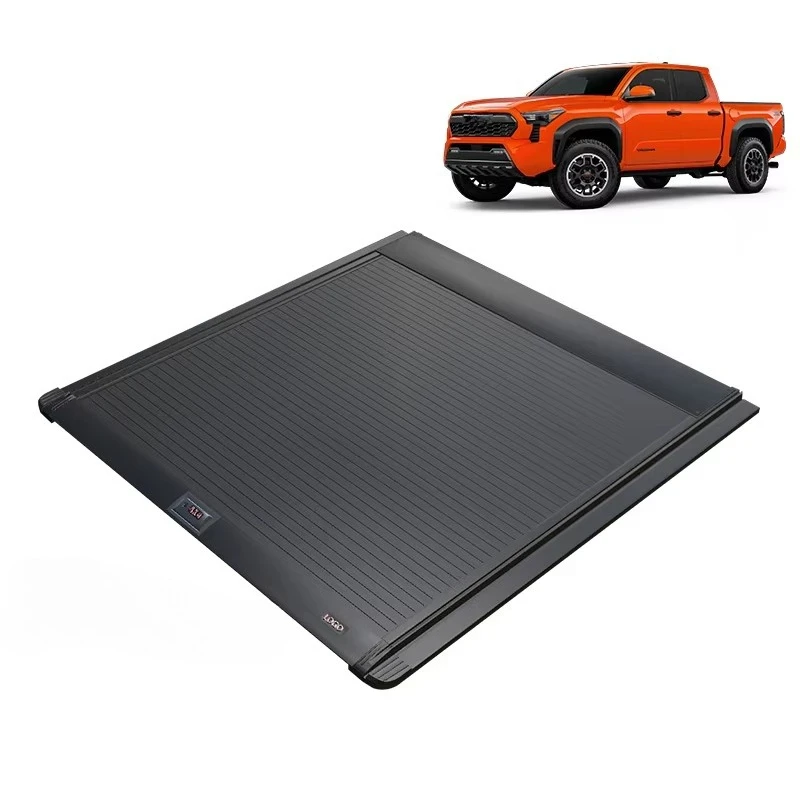 

High Quality Manual Retractable Rollup Cover Aluminum Alloy Truck Bed Cover for for Tacoma 5' Short Bed