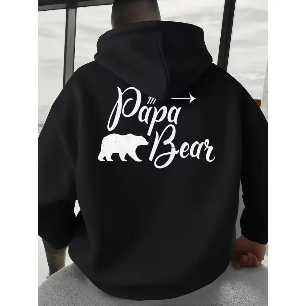 

Мужская толстовка CLOOCL в повседневном стиле, с принтом в виде медведя, модная осенне-зимняя одежда