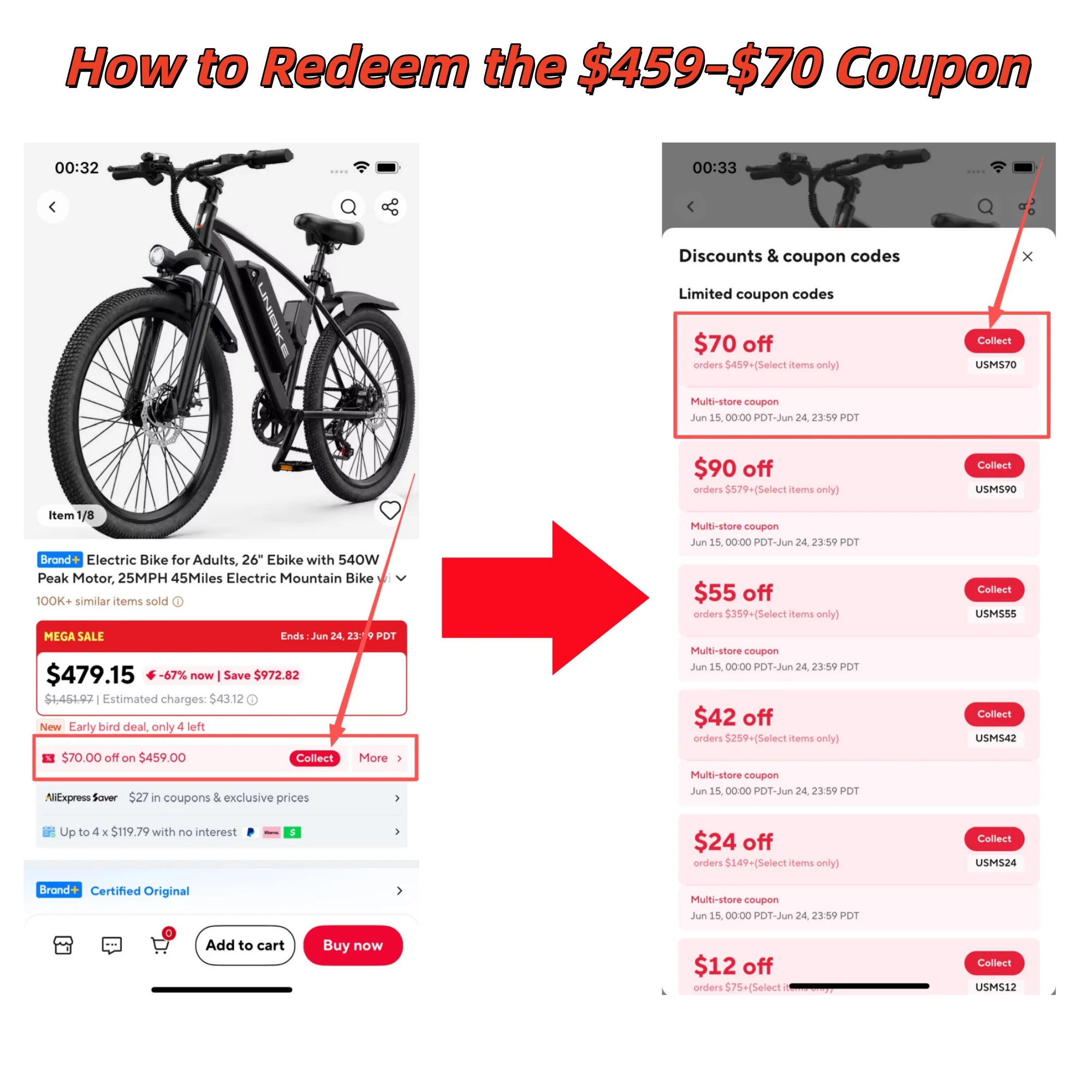 Electric Bike for Adults, 26