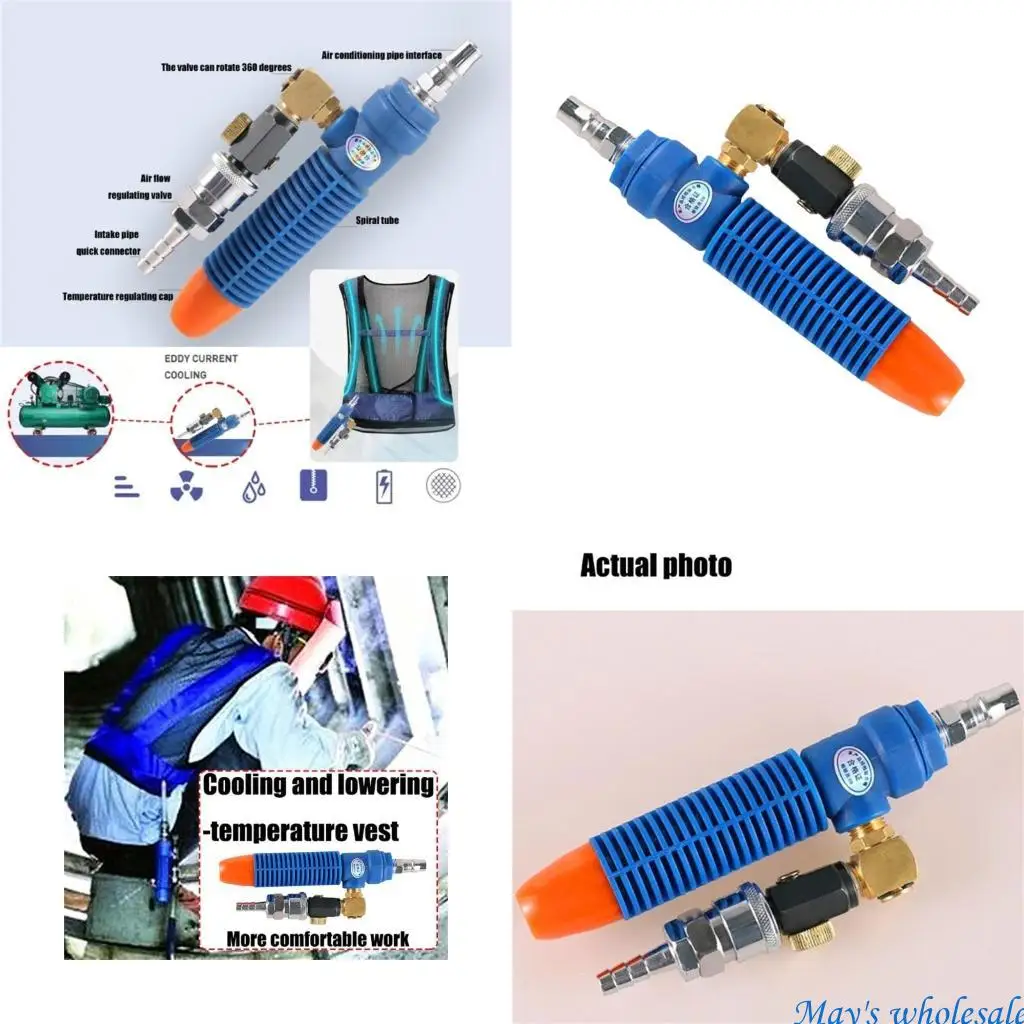 

Cooling Vests Adapters Air Conditioner Waistcoat Adapters for Temperature Work 448A
