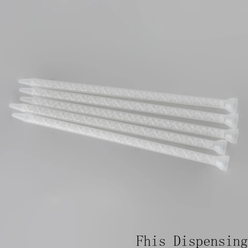Resin Static Mixer MC08-32  Mixing Nozzles for Duo Pack Epoxies Core POM Material