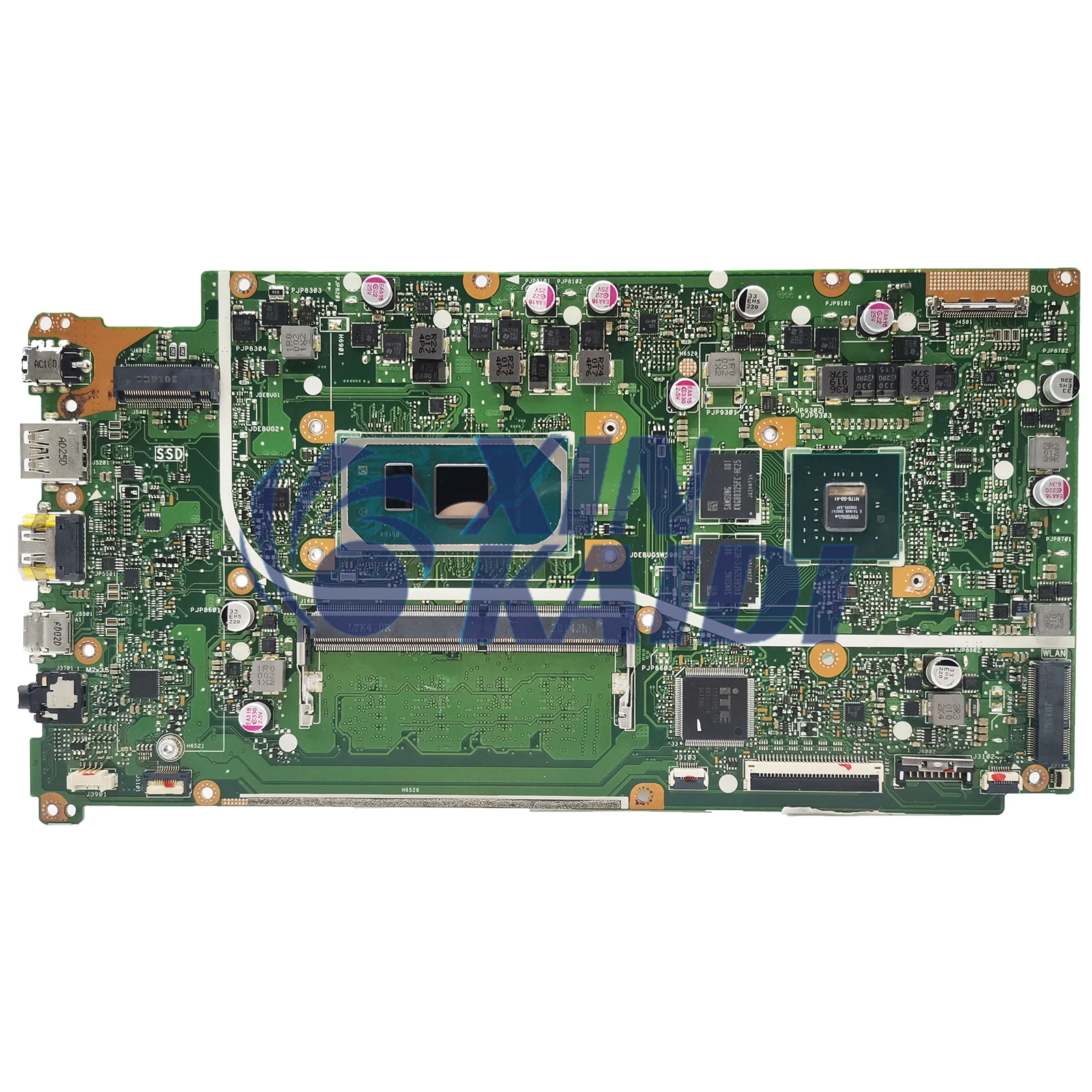 Computer Mainboard For Asus VivoBook X512JP V5000J X512J  X512JA V5000JP X712JP Laptop Motherboard i3 i5 i7 10th CPU 4G 8G RAM