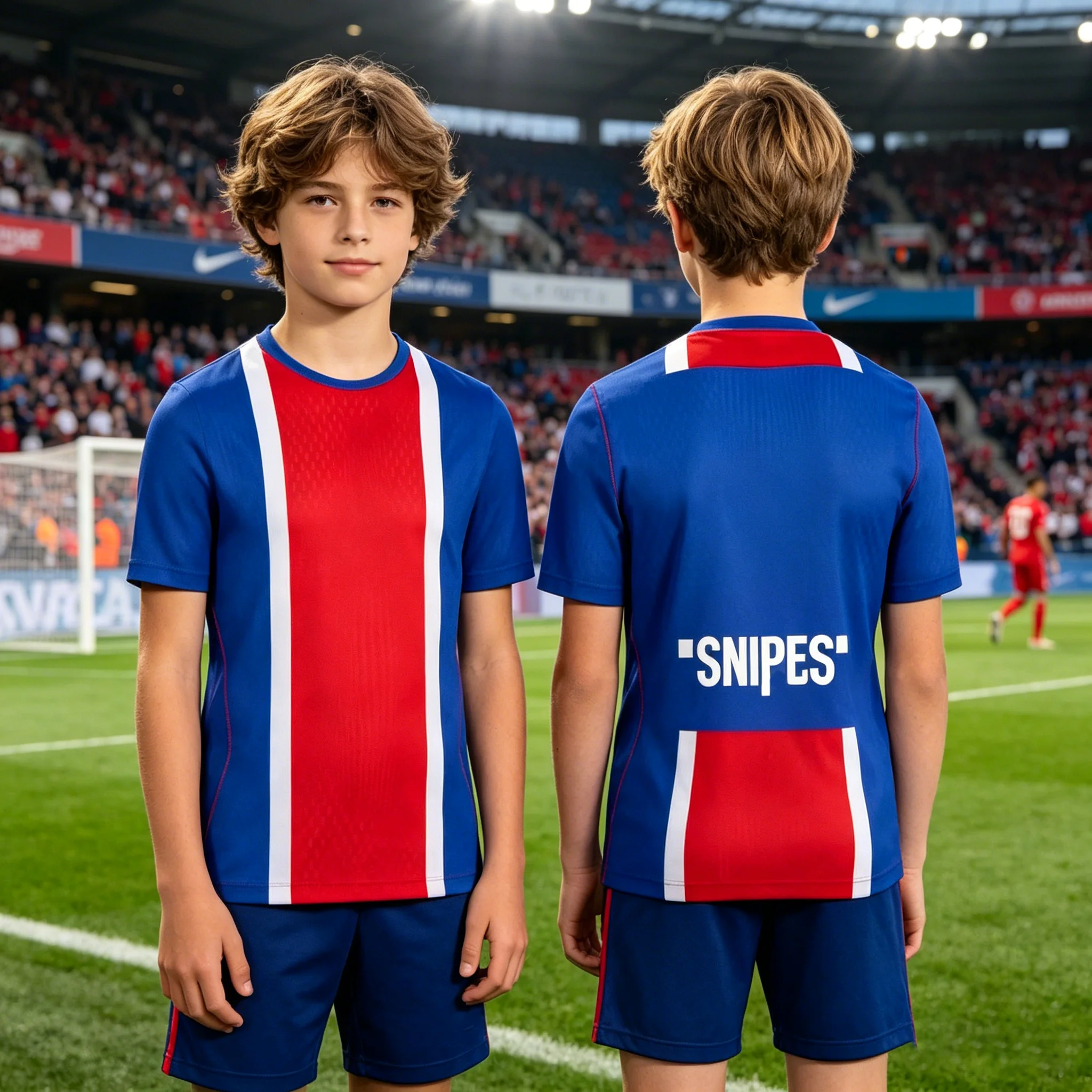 Maillot domicile PSG 2026 pour enfant, T-shirt de football pour homme, tenue parent-enfant, respirant, séchage rapide, vêtements de sport d'entraînement