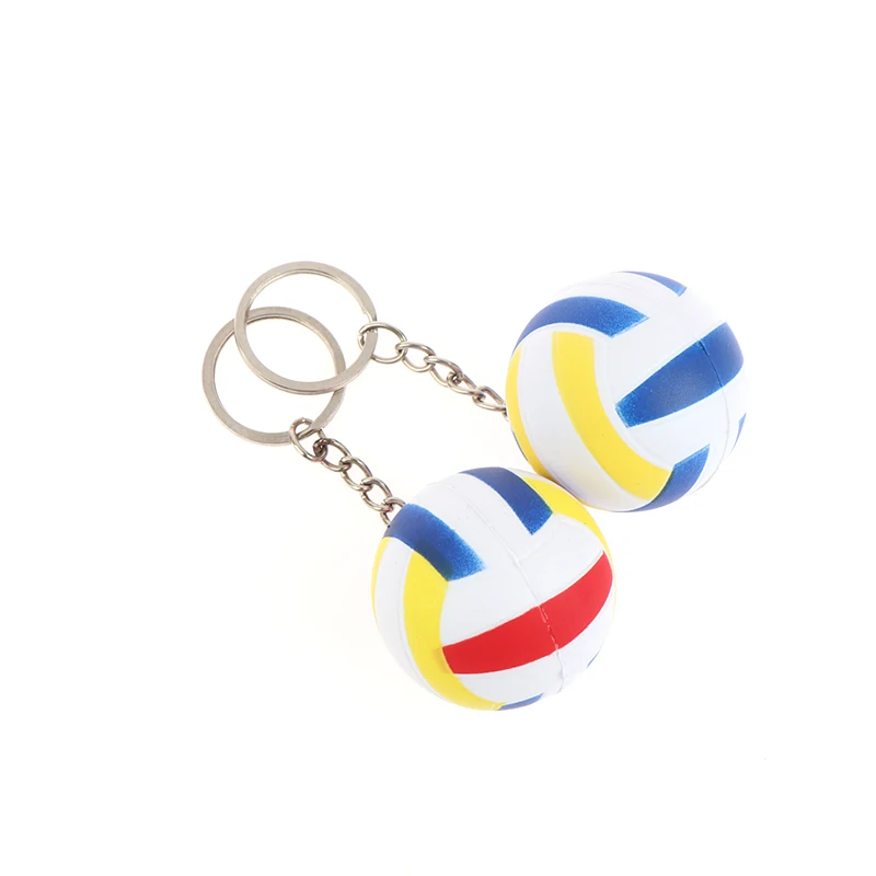 Voleibol Chaveiro para Carro Chaveiro, Futebol Chaveiro, Saco Pingente, Presentes Esportivos, 4cm