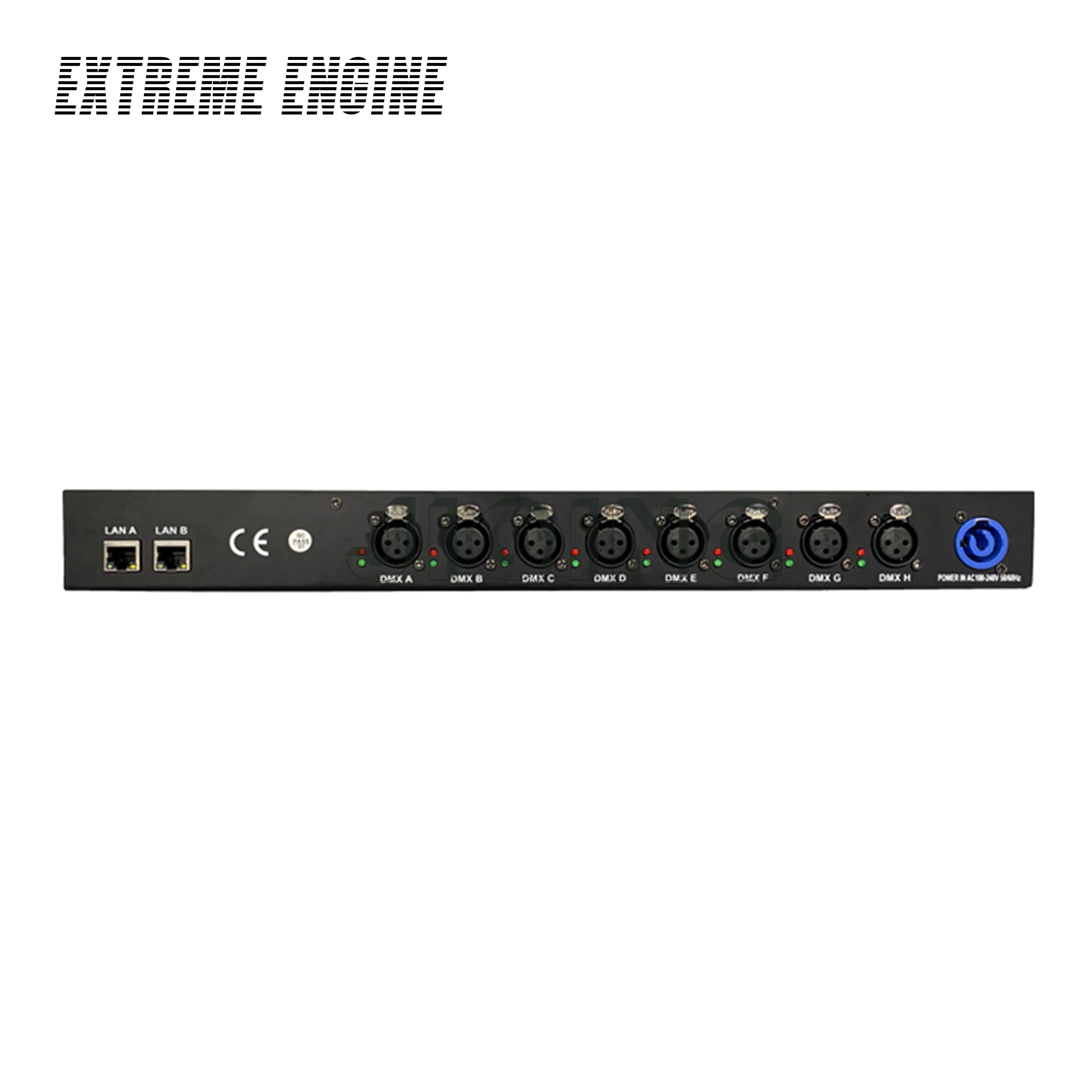 Convertisseur Artnet Dmx et amplificateur DMX, 8 voies, avec RDM 8 ports, contrôleur d\'éclairage, sortie 8x512 4096 canaux