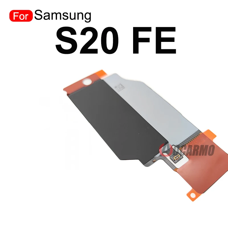 1Pcs For Samsung Galaxy S20 FE S20fe Wireless Charging Induction Coil NFC Module And Motherboard Cover With Earpiece Loudspeaker