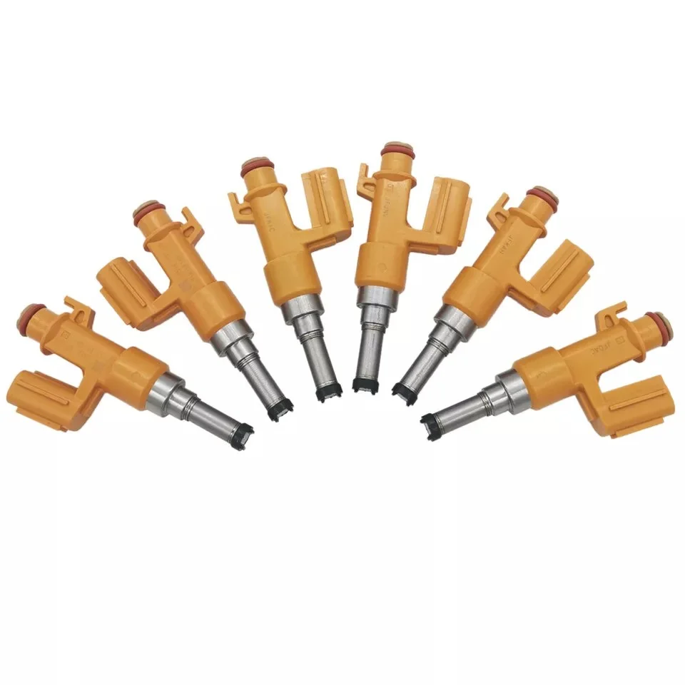 6PCS Fuel Injectors For Lexus ES350 RX450H RX350 15-25 For Toyota Avalon Camry FREE SHIPPING