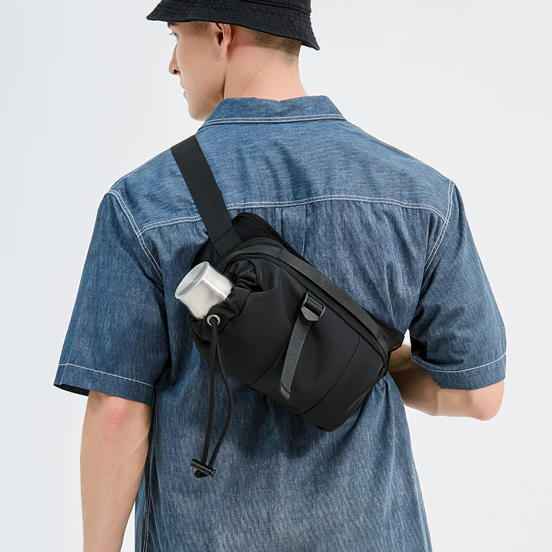 

Fashion Chest Bag Men Shoulder Bags Outdoor Cycling Backpack Men Lightweight Small Chest Bag for Men Sling Bags Male Phone Puese