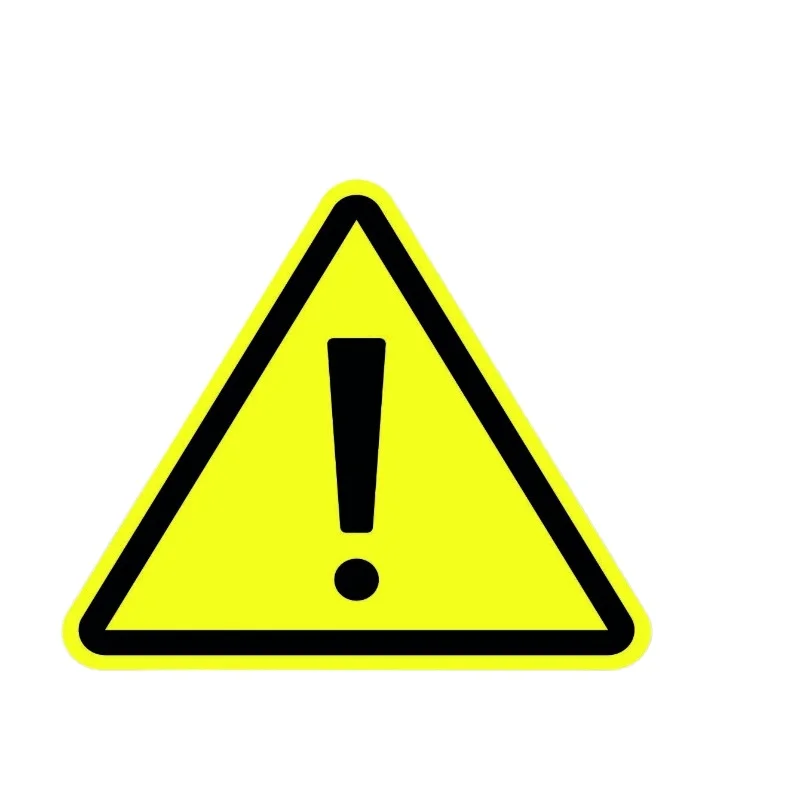 

New Car decal stickers Warning sticker: Protect against ultraviolet rays 15cm PVC KK