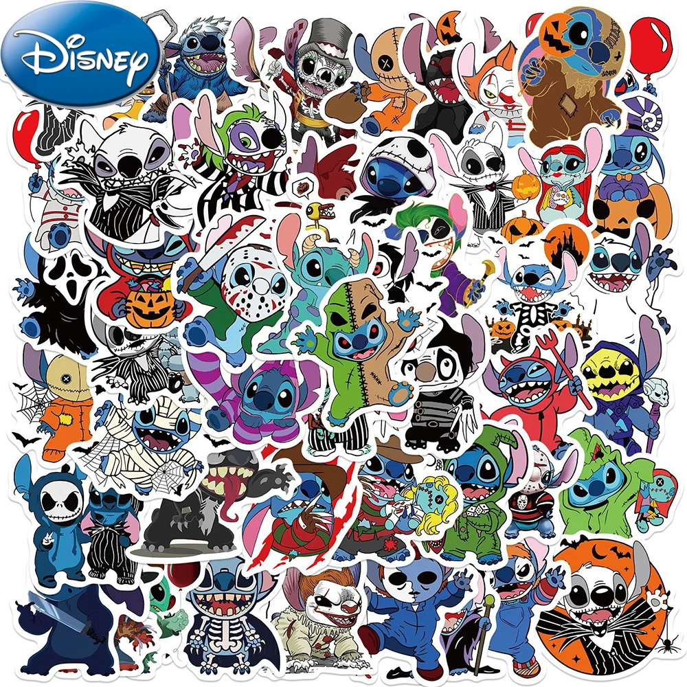 10/30/50 pçs disney ponto engraçado mix filme de terror personagem adesivos vinil diy telefone carro portátil geladeira anime decalque adesivo presentes