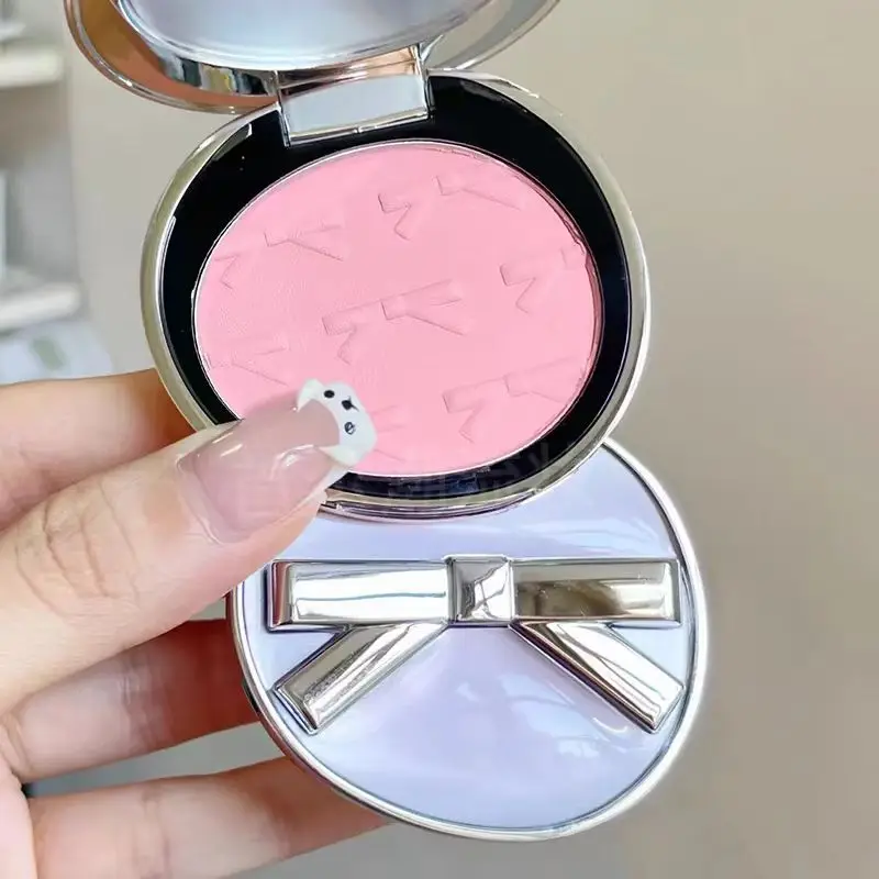 Joocyee Armored Butterfly Blusher Highlight Bright Pink Naturally Expands Color Cheek Face Cute Easy To Wear Longlasting Makeup