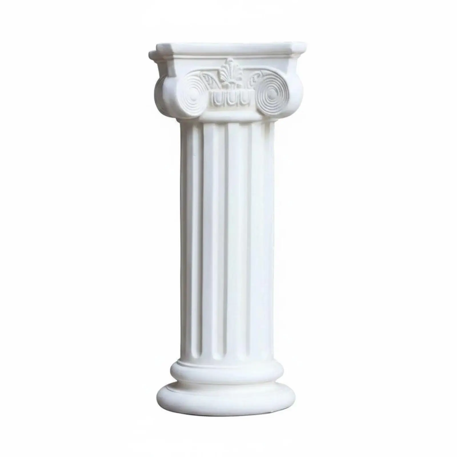 Outdoor Column Resin Roman Decorative Pillar Multifunctional Support Stand for Garden Indoor Hallway Villa