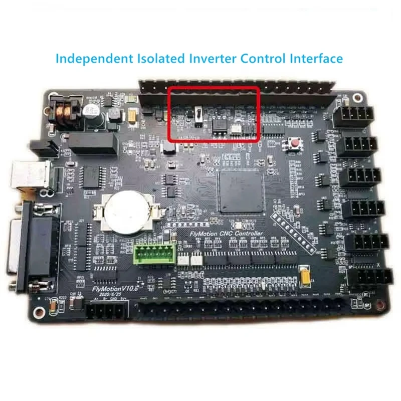 Hot-Flymotion 6-Axis CNC Controller For Mach3 USB CNC Motion Controller High Speed Differential Version