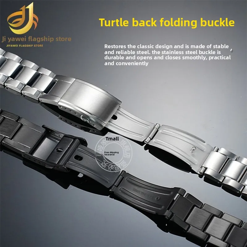 حزام ساعة من الفولاذ المقاوم للصدأ لساعة كاسيو جي شوك GST-210/410/W100/S110 GST-400G للرجال سوار ساعة معدني معصمه إكسسوارات سوار