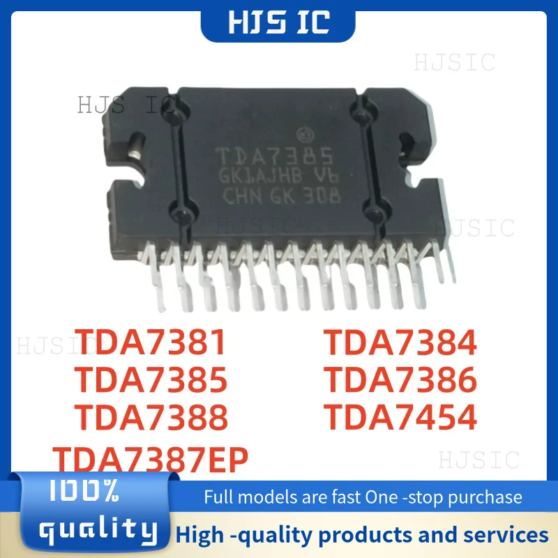 1pcs NEW 100% quality TDA7381 TDA7384 TDA7385 TDA7386 TDA7388 TDA7454 TDA7387EP ZIP-25 Electronics component transistor TDA7385