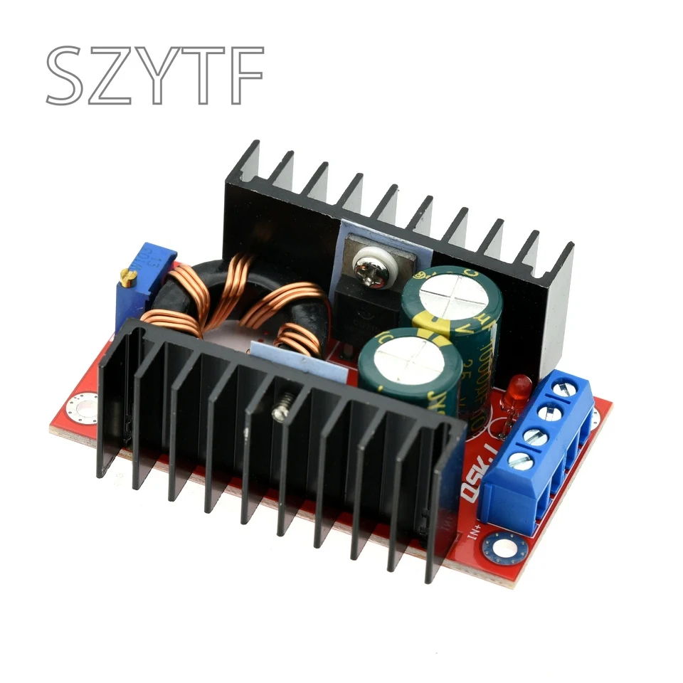 150W Boost Converter DC-DC 10-32V to 12-35V Step Up Voltage Charger Module