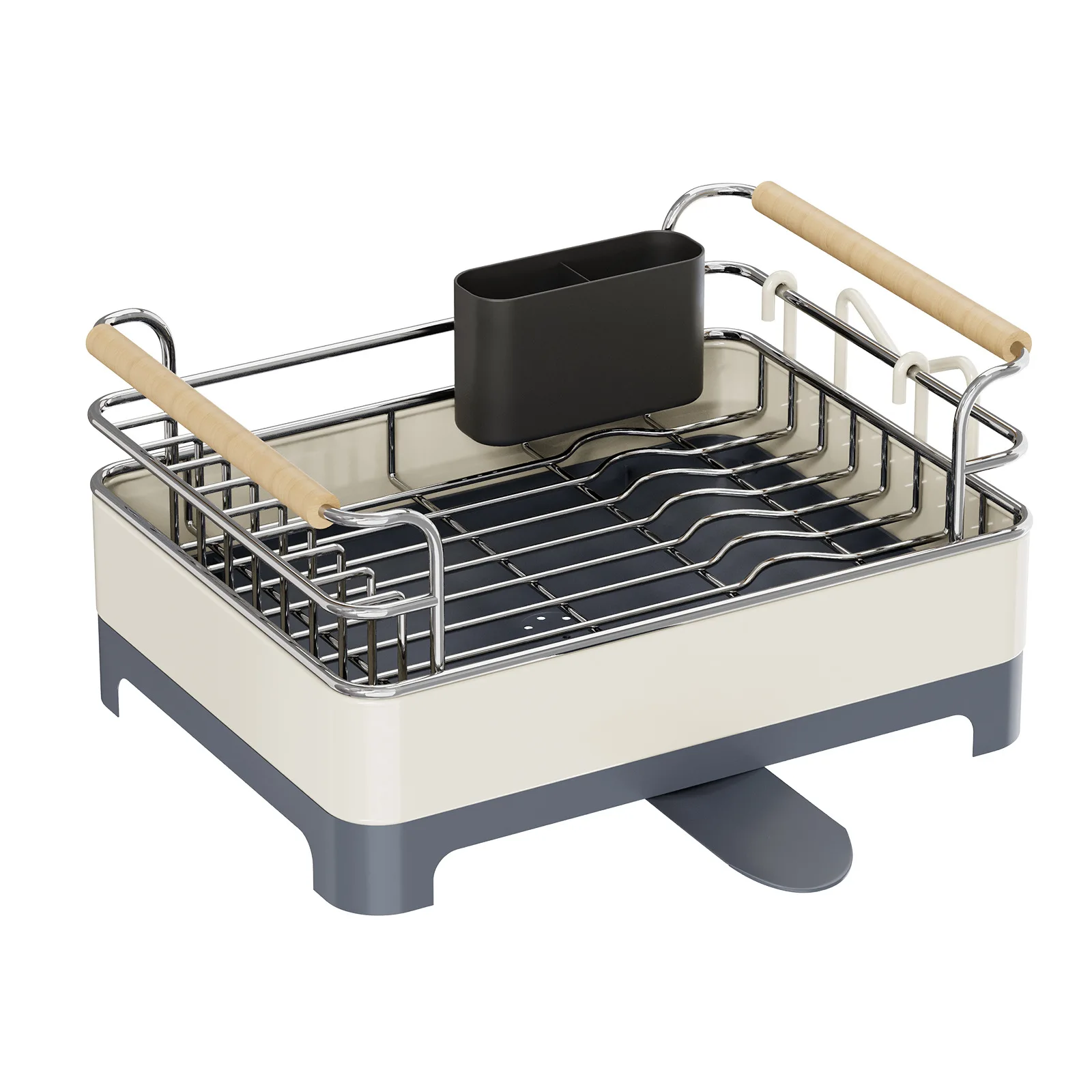 

Dish Drying Rack Bowl Drainer Cutlery Holder Organizer Kitchen Tableware Chopsticks Drain Basket Plate Storage Drainage Rack