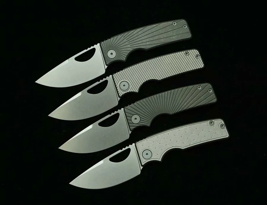 OZ Rosie V3 Cuchillo Plegable M390 Titanio Cobre EDC Camping - imagen 2