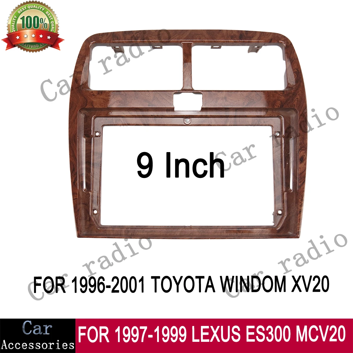 For 97-99 LEXUS ES300 MCV20/96-01 WINDOM XV20 9 inch Car Radio Android Stereo Frame Head Unit Fascia Panel Dash Board Cover