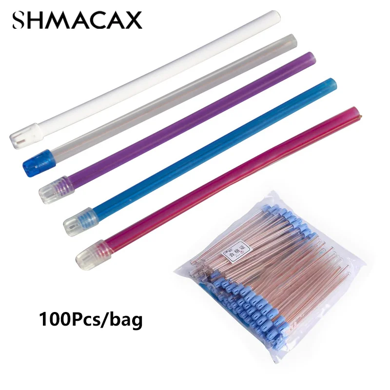 

100pcs Dental Disposable Saliva Ejector Aspirator Tube Oral Care Dentistry Consumables Dentist Low Volume Suction Tips Clinic