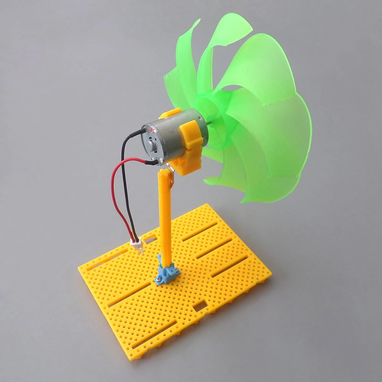 Mini turbina eólica con Motor, molino de viento Led de 120cm, 5v, 3W, modelo de herramienta de enseñanza de Ciencia