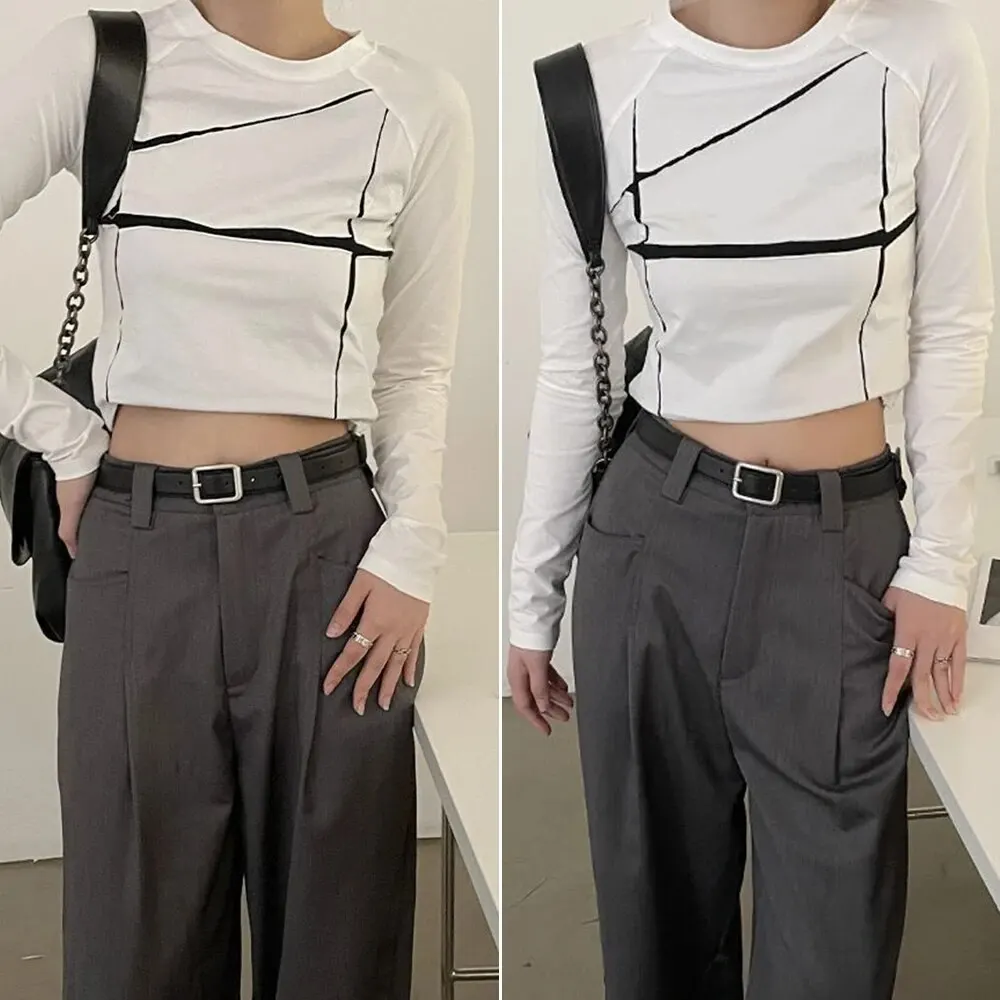 1pc Women's Belt Trendy Square Buckle Belt High End Genuine Soft PU Leather Belt Paired with Skirt Work Pants Jeans Belt Unisex image 2