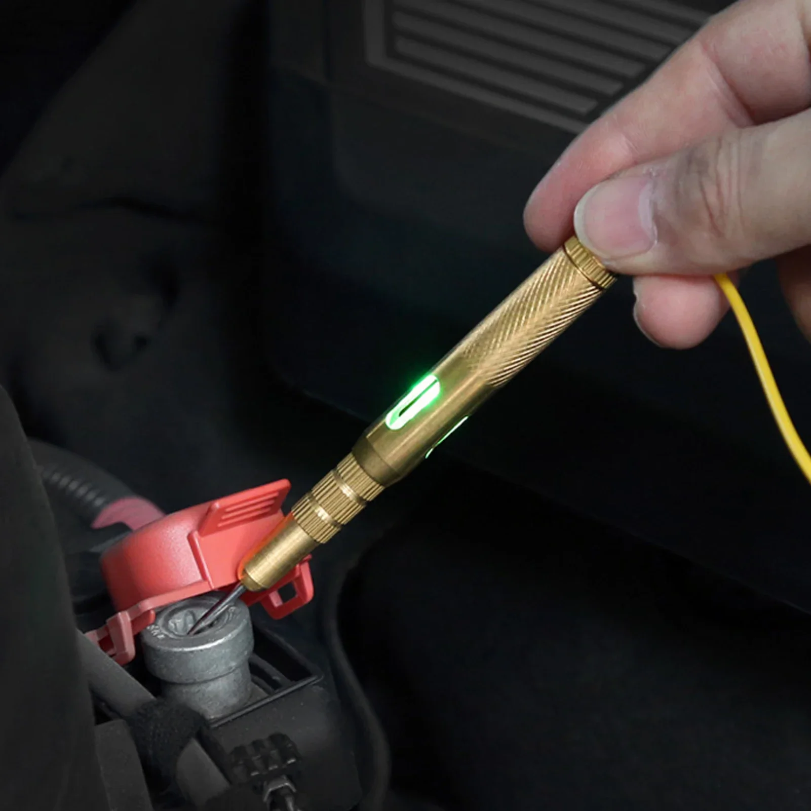Universal Car Circuit Tester Probe Light Pen 6V 12V 24V DC Voltage Auto Electrical System Diagnostic Tool Test Lamp