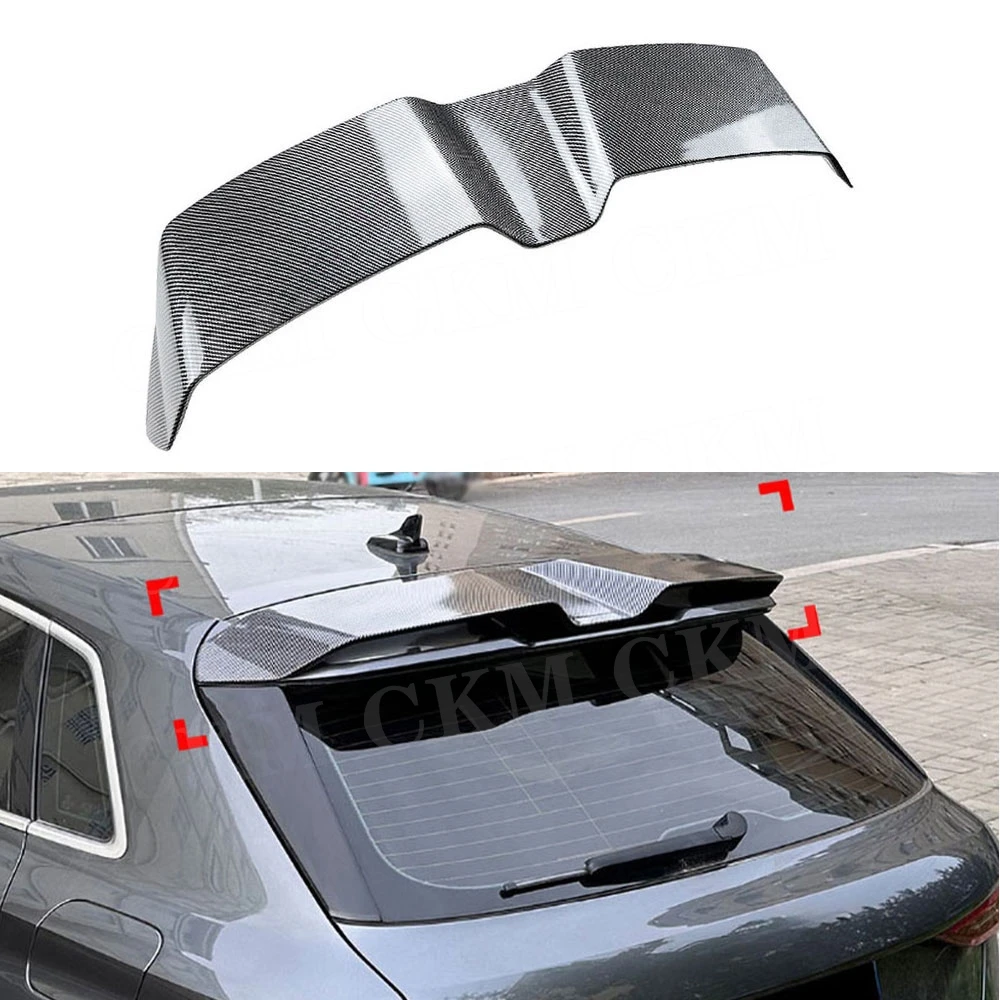 

Материал ABS, задние крылья, верхние ветровые спойлеры для Audi A3 8Y Sportback 2021+, задний спойлер багажника, комплекты кузова, автотюнинг