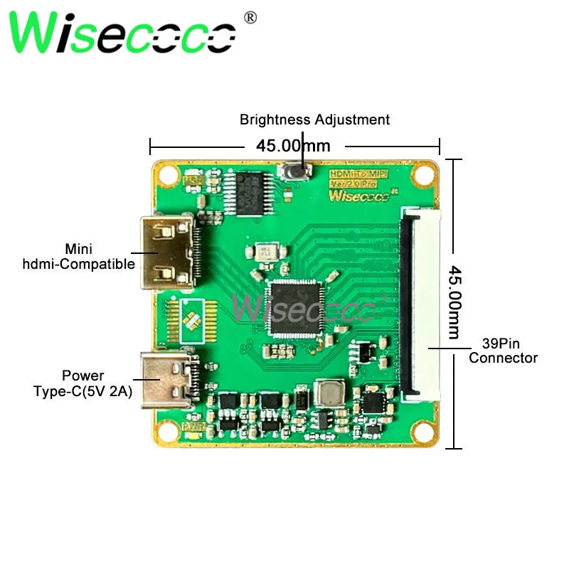 3.4인치 800x800 원형 디스플레이 800x800 원형 IPS TFT LCD 모듈 스크린 라즈베리 파이 패널