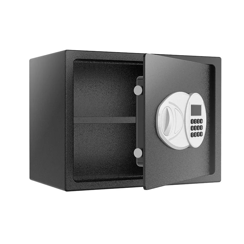 

Бытовой небольшой сейф с отпечатками пальцев, электронное настенное невидимое оборудование для домашнего офиса, большой цельнометаллический сейф