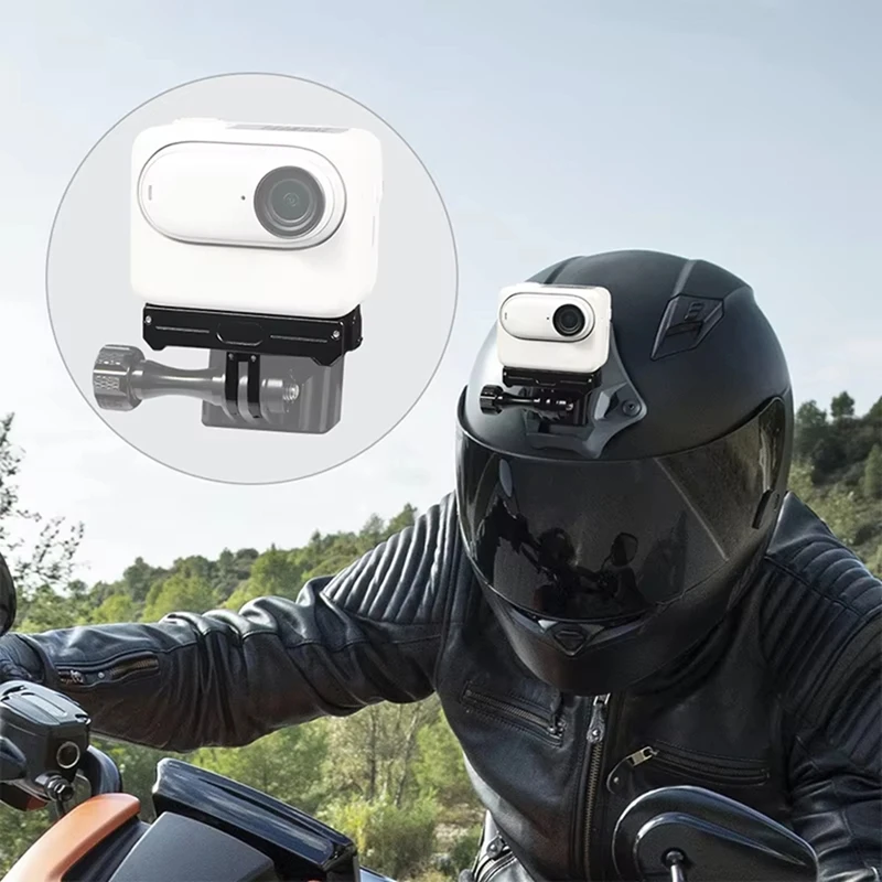2025 جديد المغناطيسي جبل الإفراج السريع ترايبود محول مع USB شحن ل Insta360/GO 3 3S الإبهام حامل كاميرات مراقبة عالي الجودة قاعدة المغناطيس