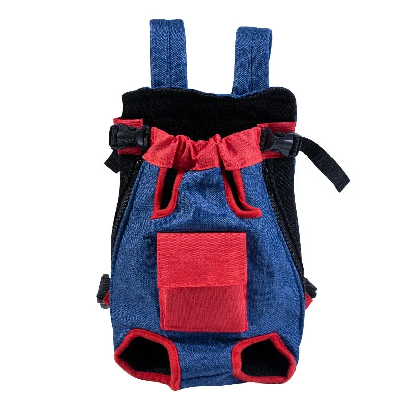 

Pet bag dog bags portable travel backpack go out cat mesh chest four feet backpack