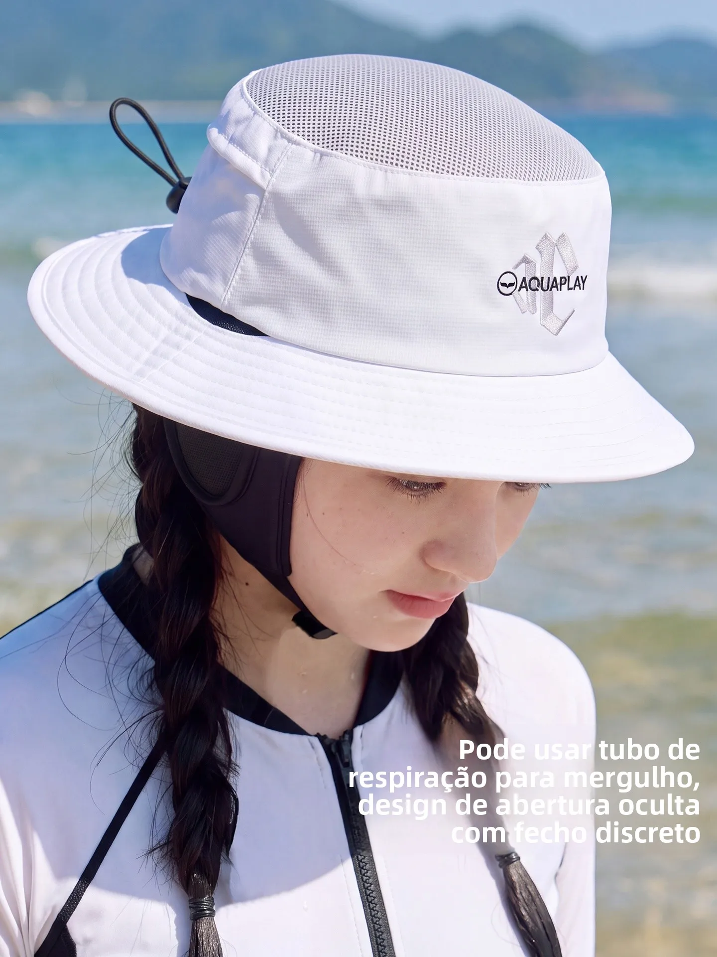 cappello-da-surf-e-pesca-per-donne-protezione-solare-cappello-per-snorkeling-e-immersioni-cappello-a-tesa-larga-protezione-uv-cappello-per-sport-acquatici-all'aperto