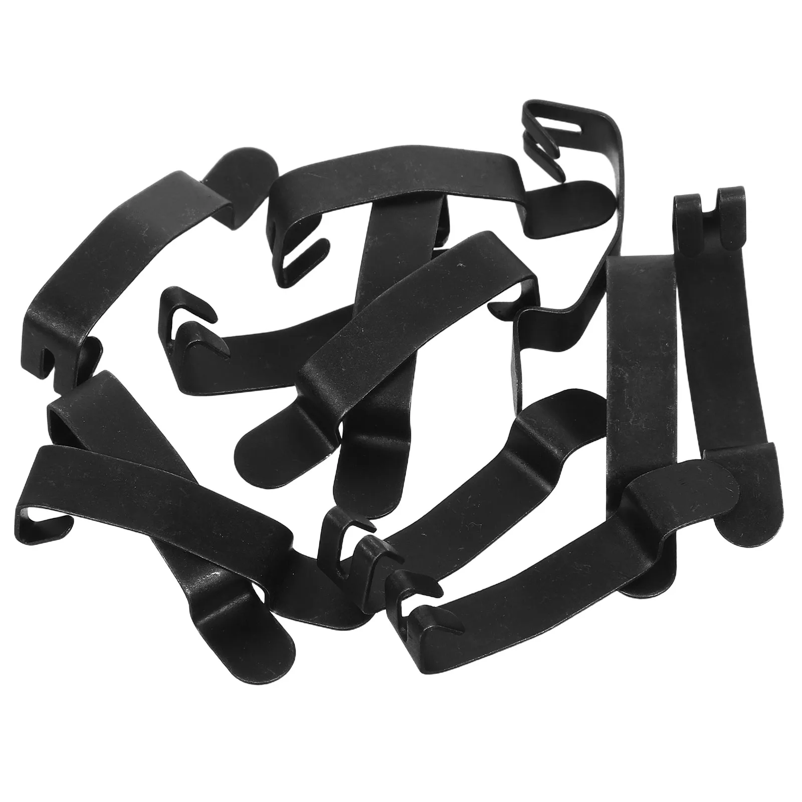 

12pcs Air Filter Clips Steel Retainer Housing Box Metal Clamp Replacement Parts Car Repair Tools Black Springs Auto Fasteners