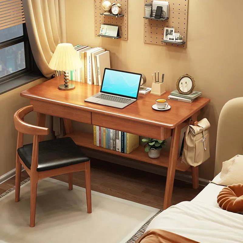 Modern Simple Desk, Kids Study Table, Home Office Computer Desk, Bedroom Student Writing Desk