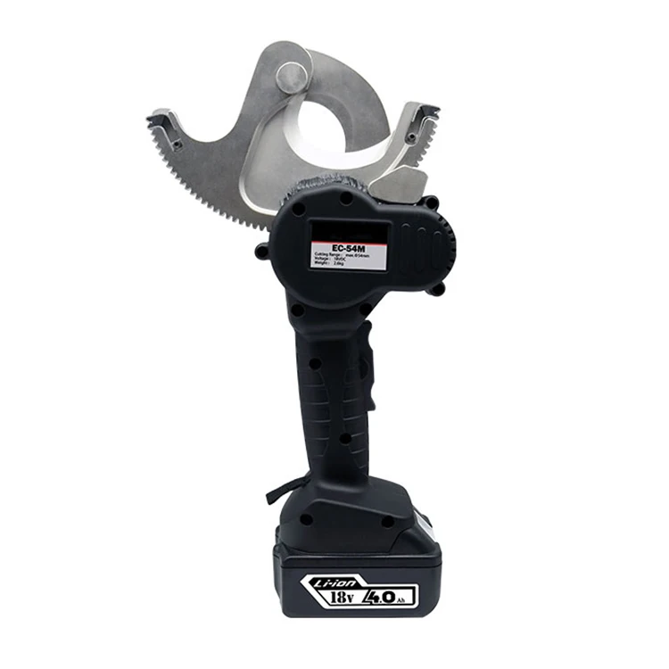 2021 NEW DC 18V 4.0Ah Battery Type Electric Ratchet Cable Cutter 54MM