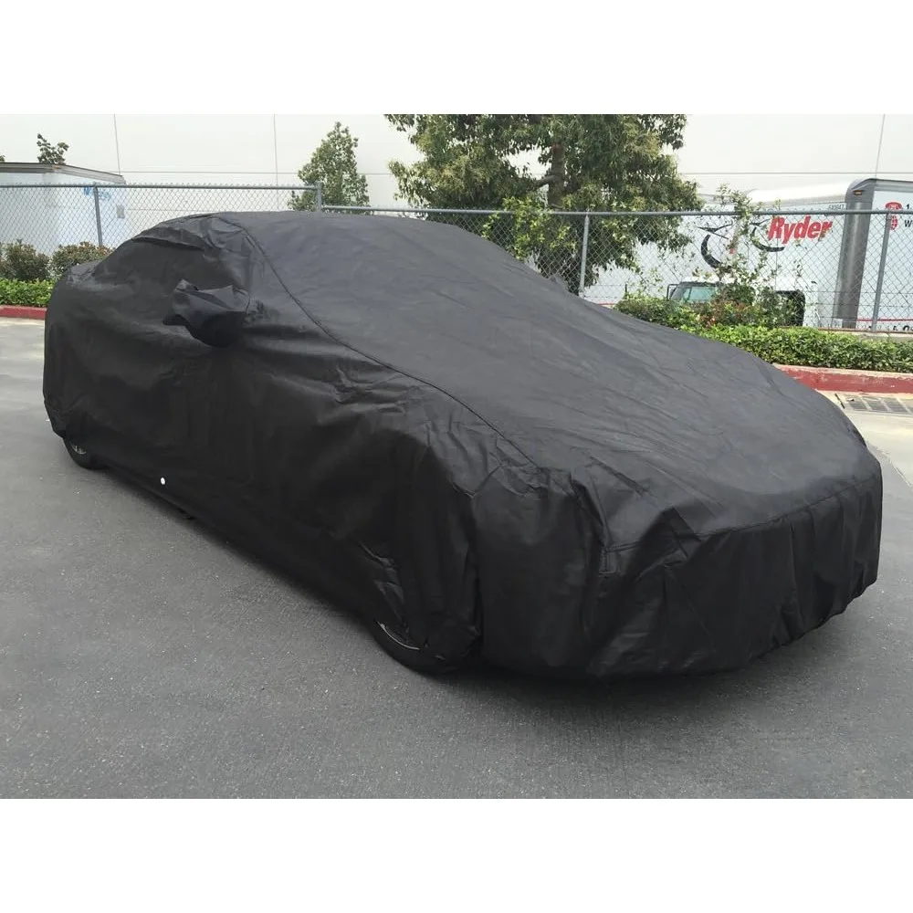 غطاء حماية للسيارة موديل 2013-2019 FR-S وتويوتا 86 باللون الأسود، مثالي للحماية المخصصة والخارجية