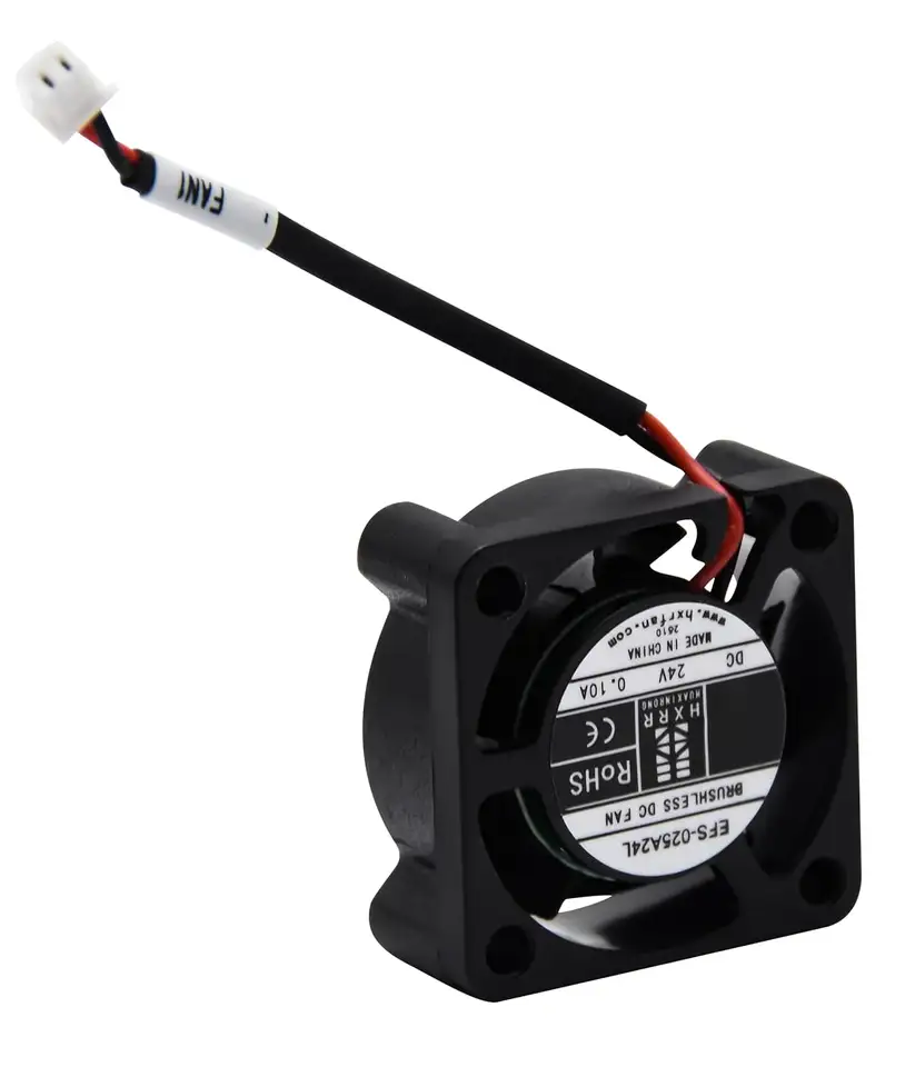مروحة محورية Creality 2510 لطابعة Ender 3 V3 SE وEnder-3V3KE وCR-10 SE ثلاثية الأبعاد، مروحة تبريد محورية 24V بدون فرشاة تيار مستمر 0.1A - 6