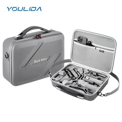 RS4 Mini Portable Storage Case PU Shoulder Bag Travel Carrying Case Handbag for DJI Ronin 4 Mini Handheld Stabilizer Accessories