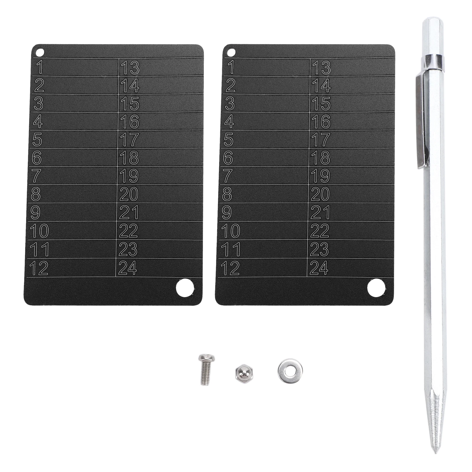 Crypto Seed Phrase Storage Fireproof Aluminum Alloy Backup Plates With Pen for Bitcoin Cryptocurrency Seed Phrase Storage